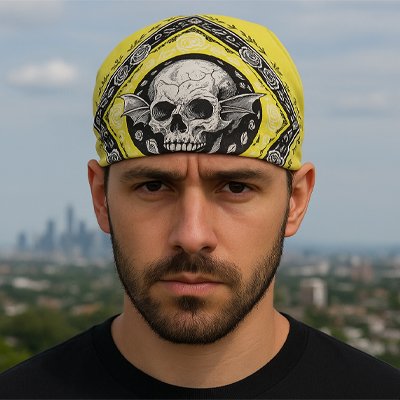 Bandana idéal pour le hip hop, la randonnée, la course à pied ou l'équitation. livré dans un emballage individuel.