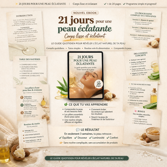 21 jours pour une peau éclatante